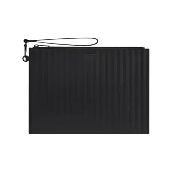 SAINT LAURENT PARIS Cow Leather Tablet Bags Men's Black