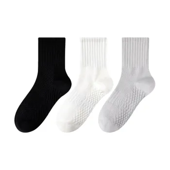 MIIOW Mid Calf Socks Unisex 3 Pack
