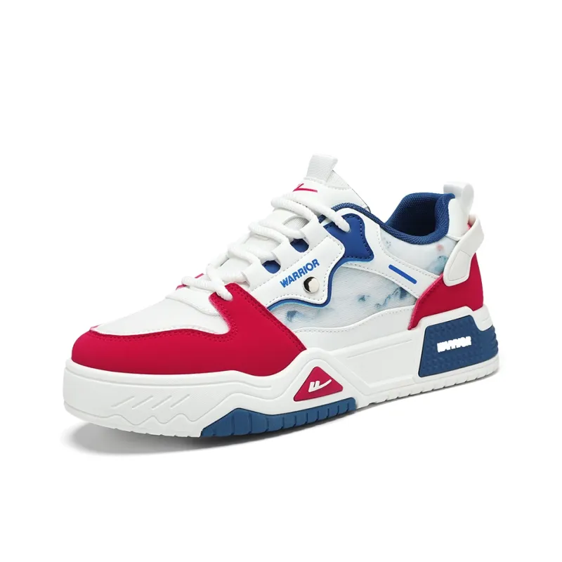 Warrior Height-Enhancing Wear-Resistant Lightweight Breathable Low-Top Casual Shoes Men's-1