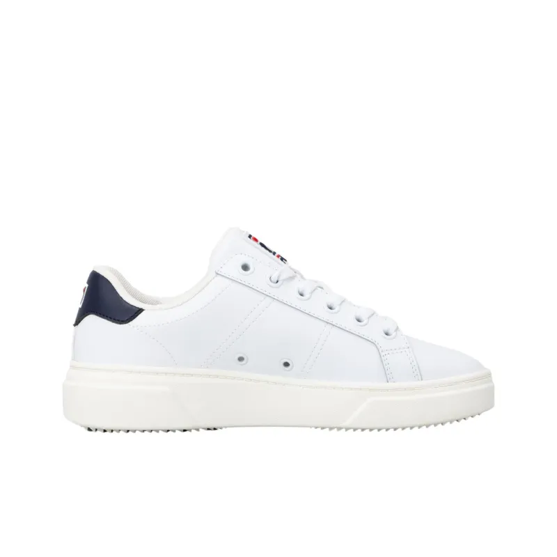 FILA Court Plumpy Cushioning Low-Top Casual Shoes Unisex White-1