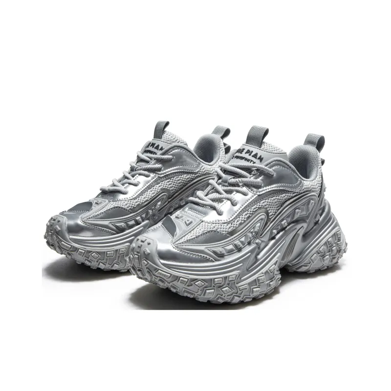 FINEPLAN Anti-Slip Wear-Resistant Low-Top Chunky Sneakers Unisex-7