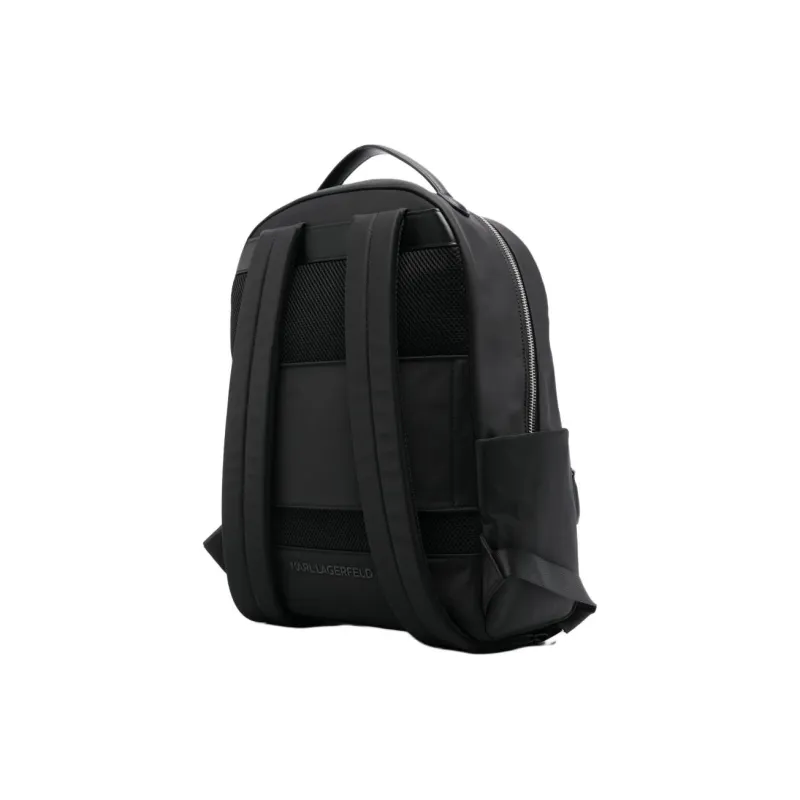 KARL LAGERFELD Recycled Polyester Backpack Regular Women's Black-1