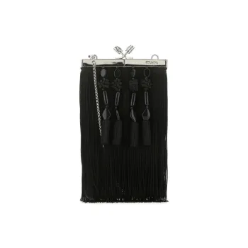 PRADA Nylon Crossbody Bag Shoulder Bag Women's Black