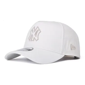 New Era Polyester Cotton Baseball Caps Unisex White