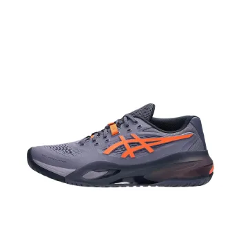 Asics Gel Resolution X Greyish Purple Nova Orange