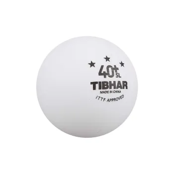 TIBHAR Table Tennis Unisex Diameter 40.24mm White