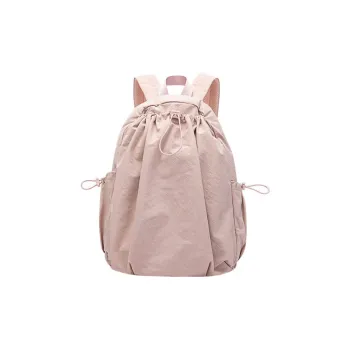 Anta Washed Cloth Backpack Medium Size Unisex Dip Powder