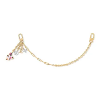 LOUIS VUITTON Takashi Murakami Village Co-Financing Metal Chain Bag Accessory Women's Gold