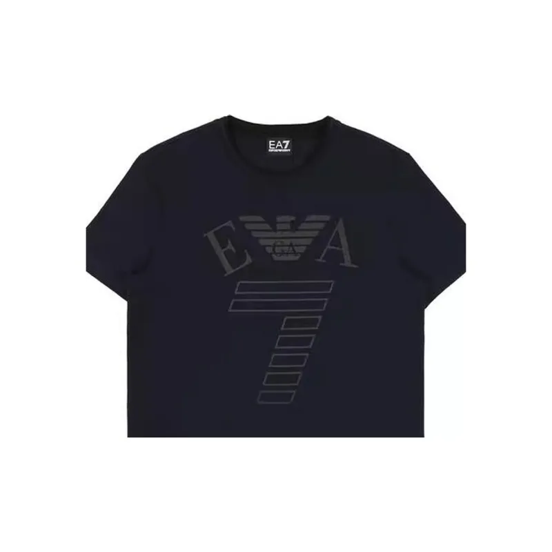 EMPORIO ARMANI EA7 Regular T Shirt Women's Black-1