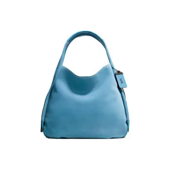COACH Bandit Small Goatskin HOBO Shoulder Bag Handbag Large Size Women's Denim