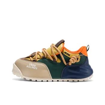 JKEM Cushioned Slip-Resistant Abrasion-Resistant Low-Top Casual Shoes Men's