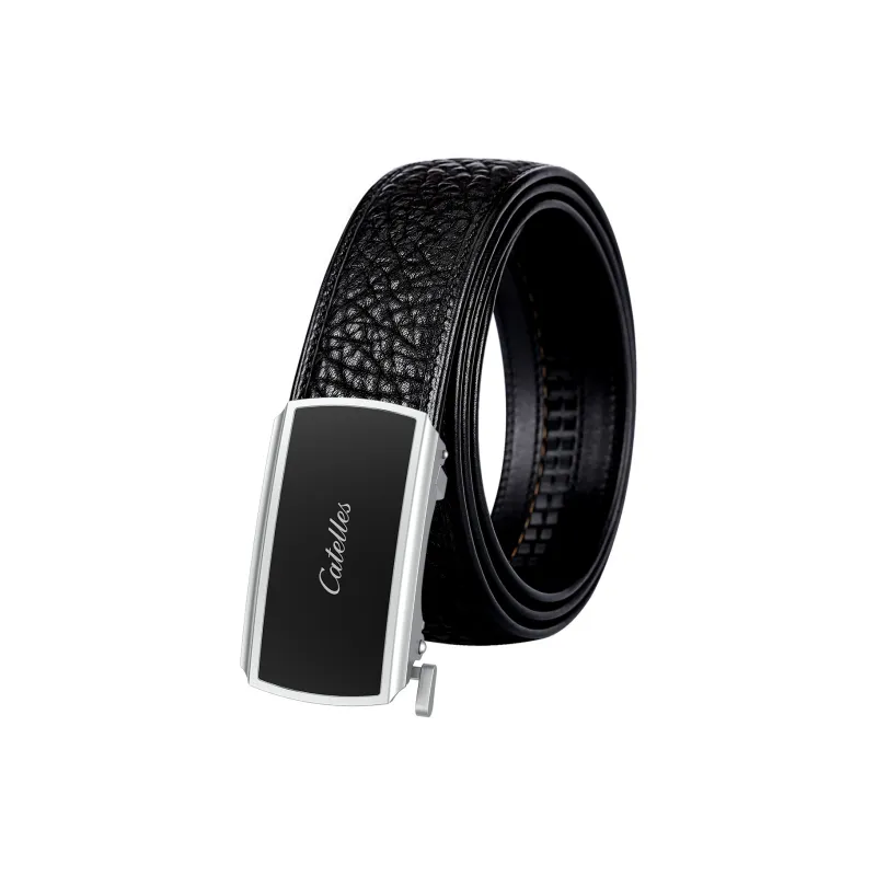 CATELLES Top Grain Cow Leather Leather Belts Men's 3.5cm-0