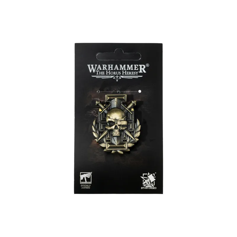 STARFORGED Warhammer 30K Burning Galaxy Imperial Assassin Honor Warband Badge Brooch Badges-3