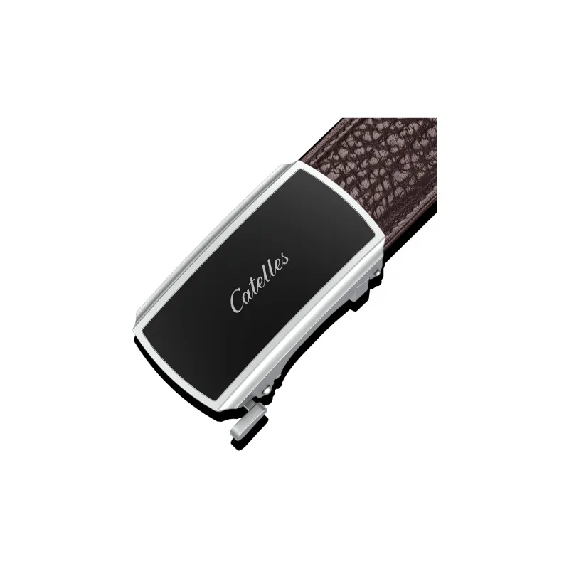 CATELLES Top Grain Cow Leather Leather Belts Men's 3.5cm-12