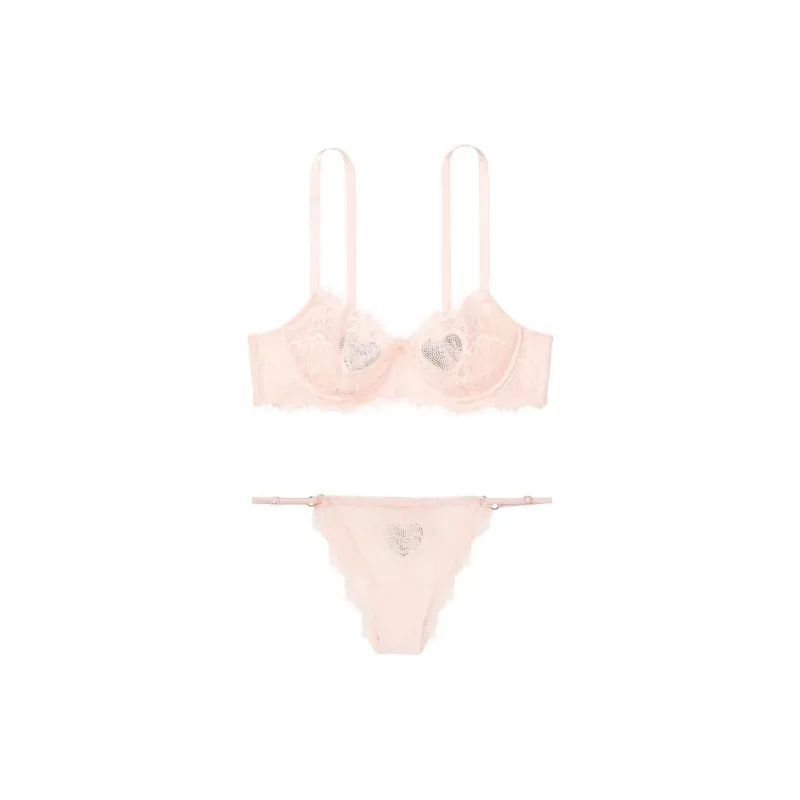 Victoria's Secret Underwear Set Women's Pink-0