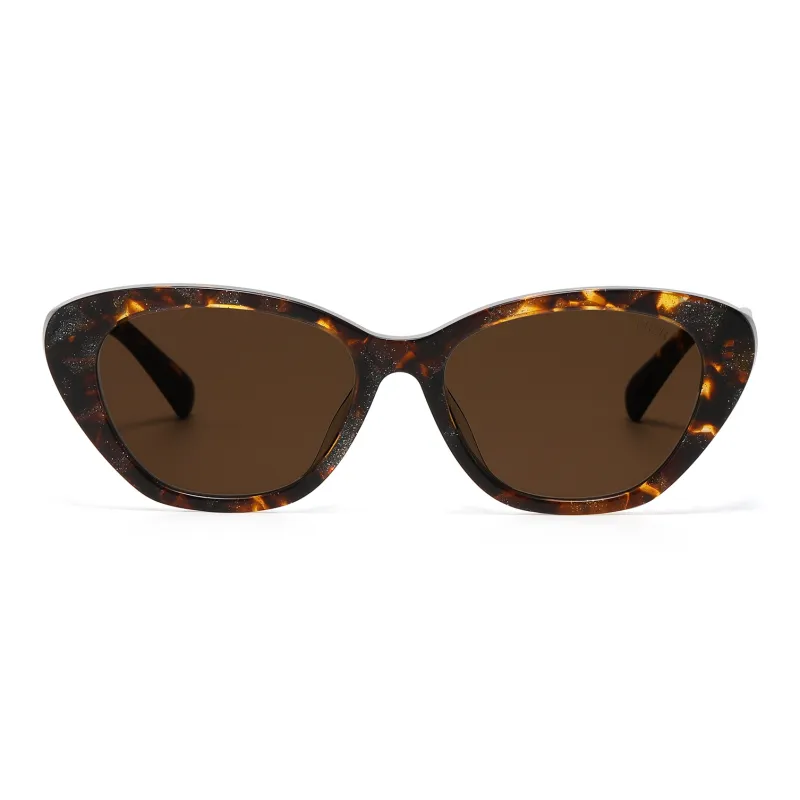 Prsr Plate Frame Cat Eye Sunglasses Unisex-1