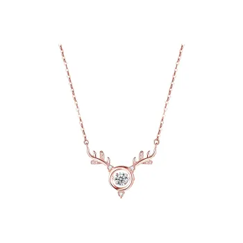 Golden Bliss S925 Silver Necklaces Women's