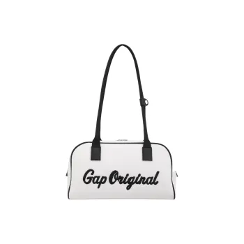GAP Cotton Handbag Shoulder Bag Small Size Women's White
