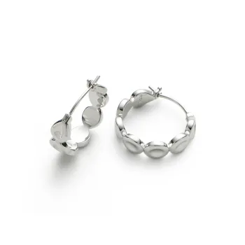 RSNY Rhodium plated Copper Earrings Women's