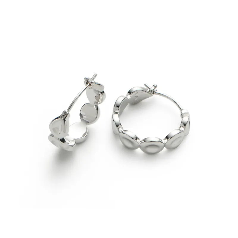 RSNY Rhodium plated Copper Earrings Women's-0
