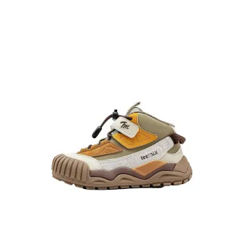 Teenmix Anti Slip Wear Resistant Low Top Kids Lifestyle Shoes Olive Green/Persimmon Kids'