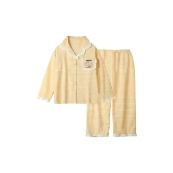 O'MESIK Pajama Set Women's Yellow