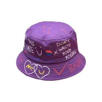 Yi Bu Kang Polyester Bucket Hats Unisex