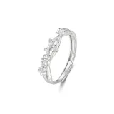 Intertwined Begonia Ring (Women's)