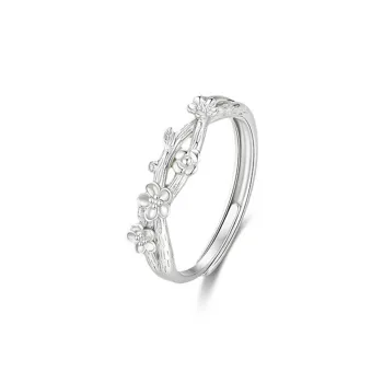 Bailijin S999 Fine Silver Rings Unisex