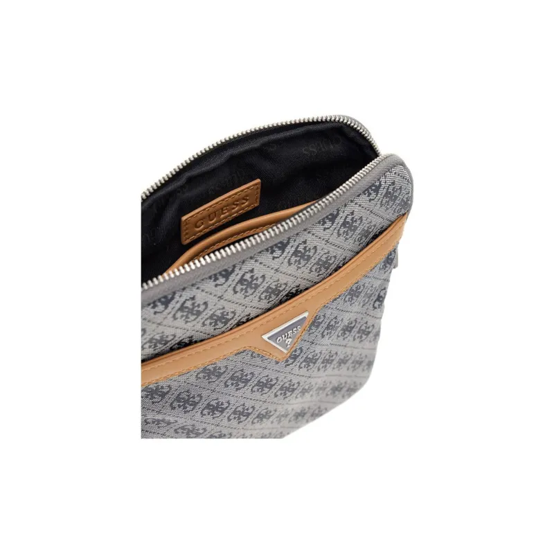 GUESS Canvas Shoulder Bag Crossbody Bag Men's Blue-2