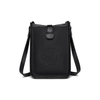 Yalu Cow Leather Fashion Crossbody Bag Solid Color Korean Style Cell Phone Shoulder Bag Regular Women's Multicolor