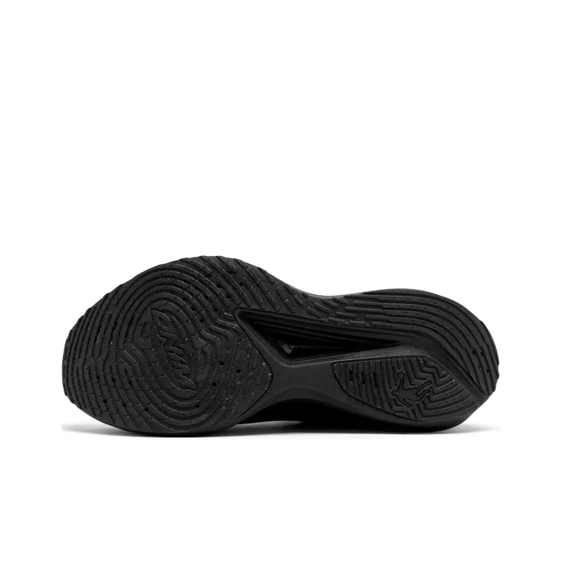 QIAODAN Strong Wind 3TR Running Shoes Men Low Top Black Lightning Gray-4