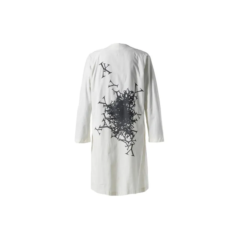 Yohji Yamamoto Coat Men's White-1