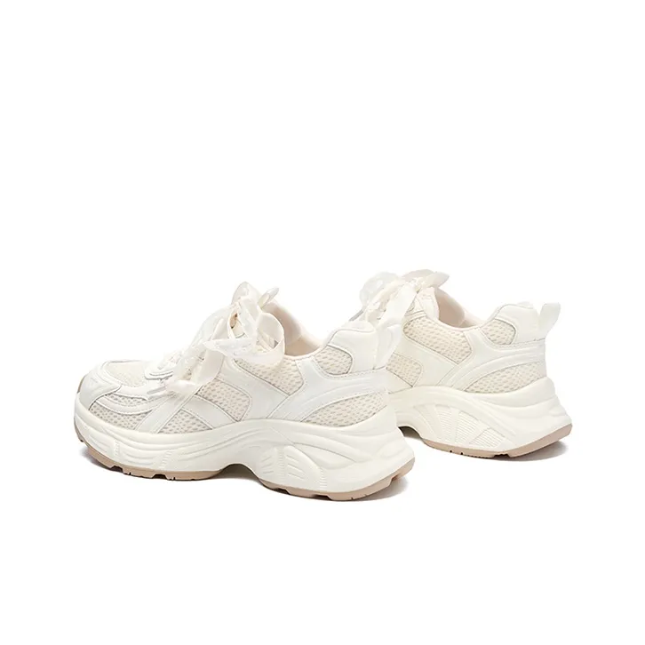 JOSINY Lightweight Height Increasing Low Top Chunky Sneakers Women's-8