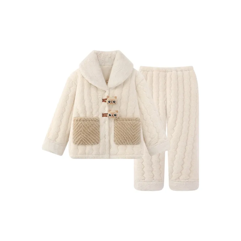 O'MESIK Pajama Set Women's Apricot-0