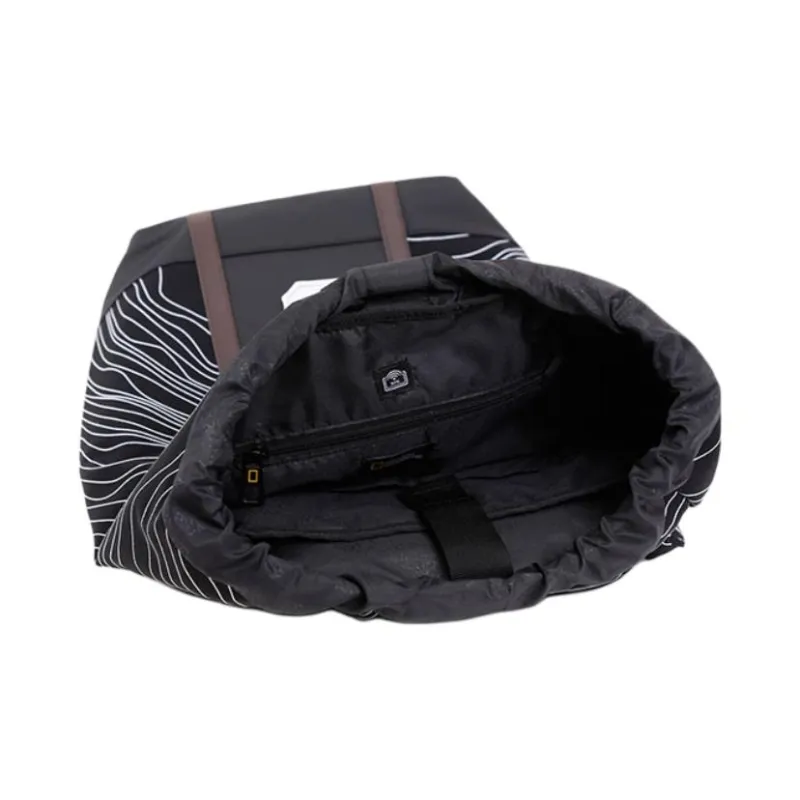 NATIONAL GEOGRAPHIC Fabric Backpack Regular Unisex White/Black-5