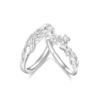 MOLADY S925 Silver Rings Unisex