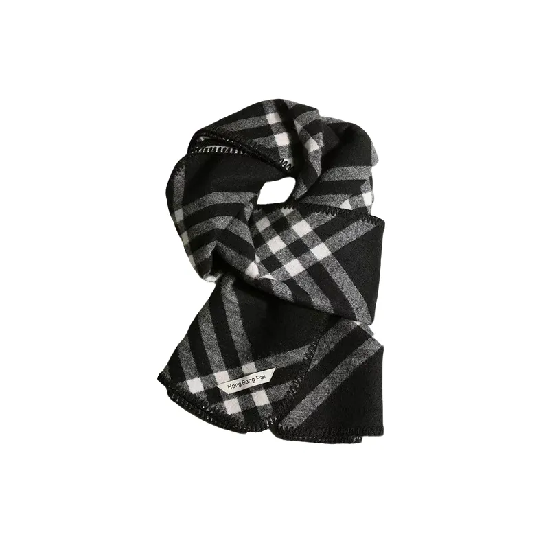 MITHAOL KUSC Faux Cashmere Knit Scarves Women's-0