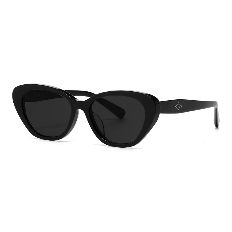 Prsr Plate Frame Cat Eye Sunglasses Unisex-3