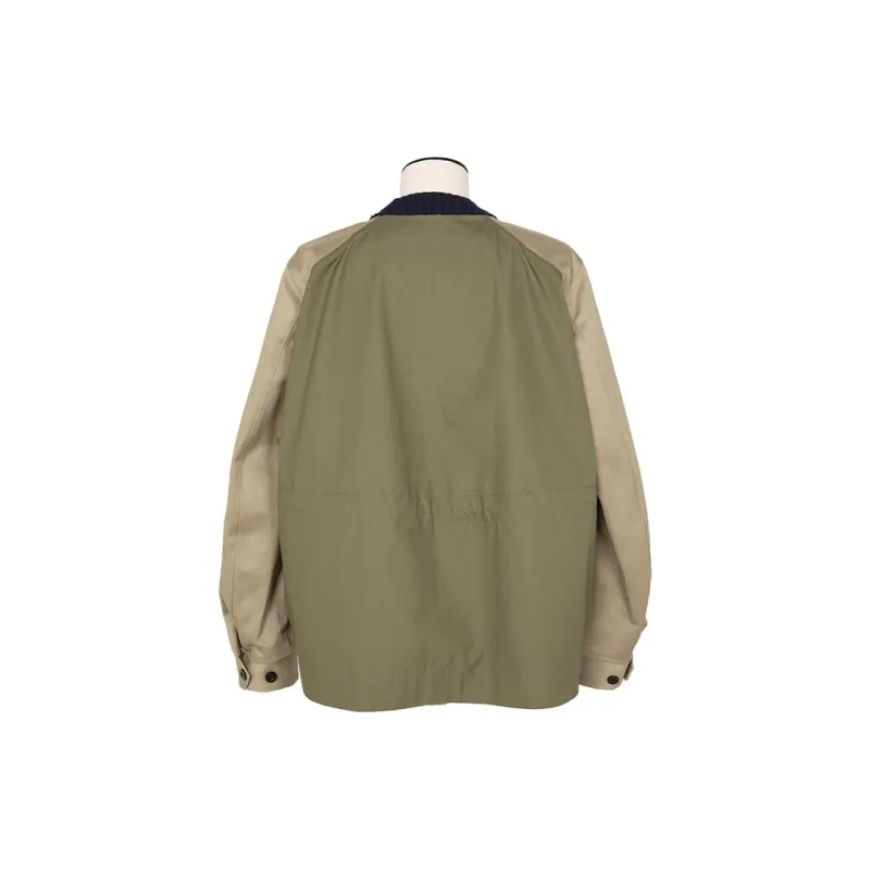 Sacai Crewneck Panelled Sweatshirt-1