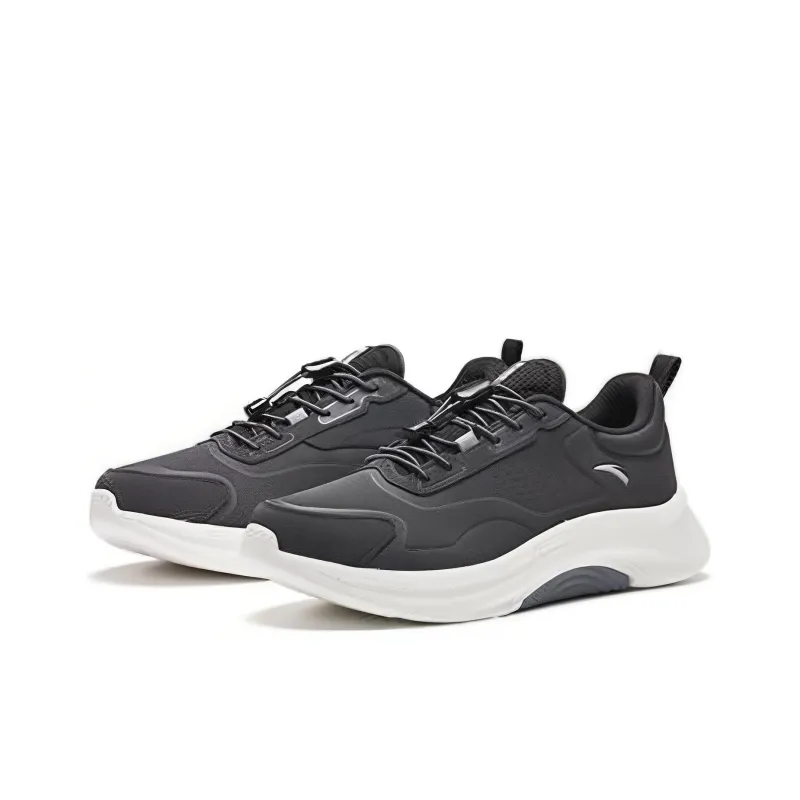 Anta God Walk 5 Cushioning Wear Resistant Low Top Training Shoes Men's Carbon Gray-1