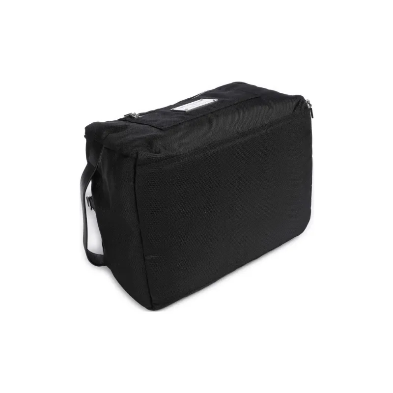 LOVE MOSCHINO Recycled Polyester Travel Bag 22L Unisex Black-2