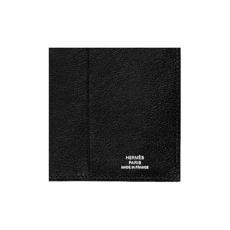 HERMES Swift Calfskin Laptop Computer And Accessories Storage Bag Small Size Unisex 89 Noir Black-3