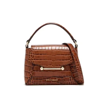 Strathberry Mosaic Leather Tote Bag