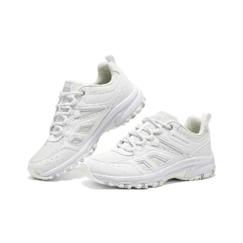 Skechers Hillcrest Breathable Balance Low Top Outdoor Shoes Women's White-3