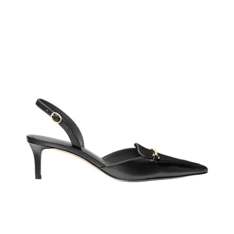 MICHAEL KORS Lena Slim Heel High Heels 5.7cm Women's Black-1