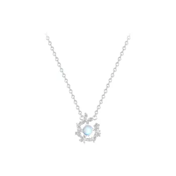 SINO GEM 925 Sterling Silver Necklaces Women's