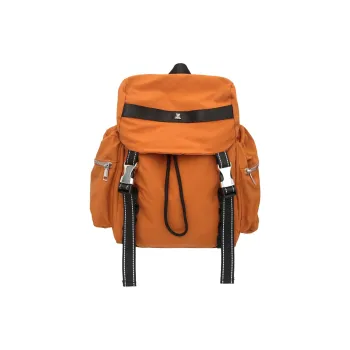 GOBLIN SHARKS 1759 Nylon Backpack Regular Unisex Coffee/Black/Gray/Orange Red/Army Green