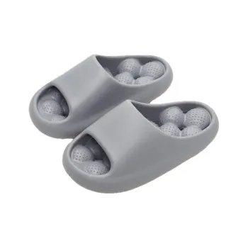 UTUNE Bathroom Slippers Indoor Home Use Couple Massage Bathing Slip Resistant Slippers & Home Slippers