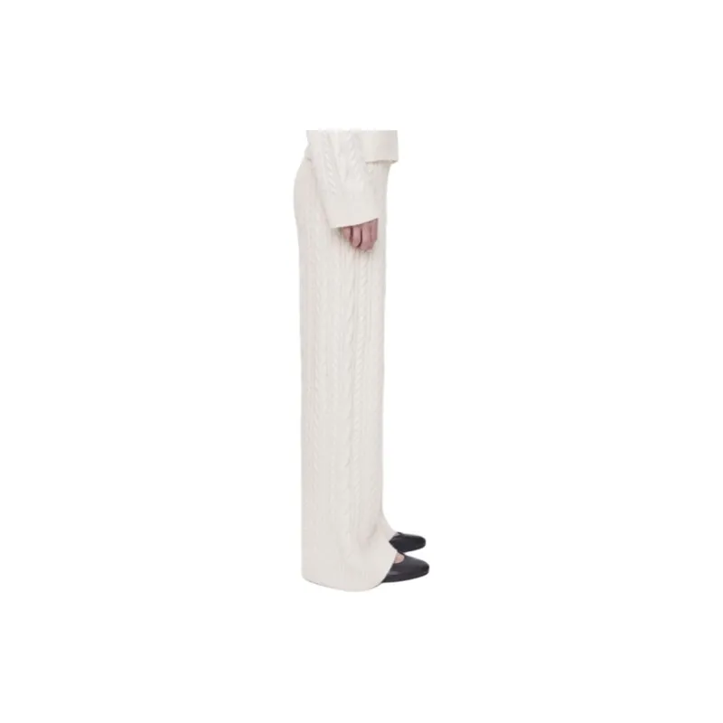 COS Casual Pants Women's Ivory-3